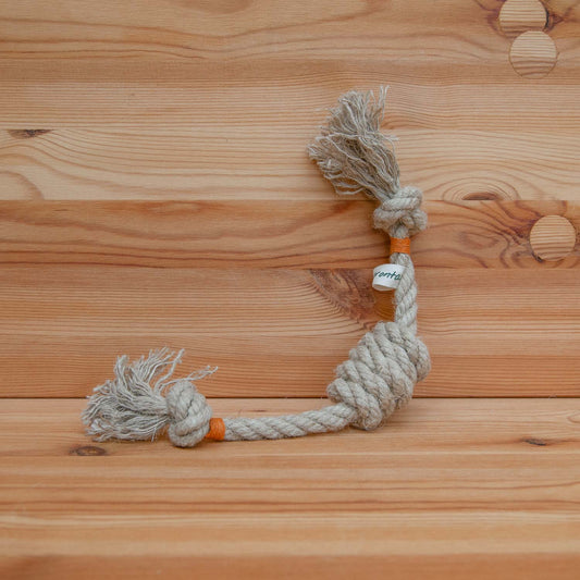 Roller - Hemp rope dog toy
